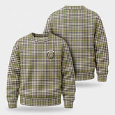 Burns Check Tartan Crest Sweater