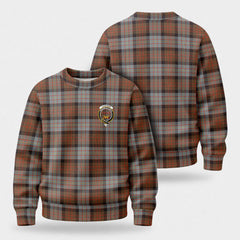 Cameron of Erracht Weathered Tartan Crest Sweater