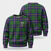 Carmichael Modern Tartan Crest Sweater