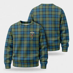 Colquhoun Ancient Tartan Crest Sweater