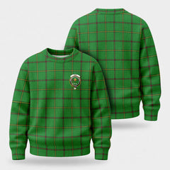 Don Tartan Crest Sweater