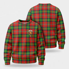 Fairlie Tartan Crest Sweater