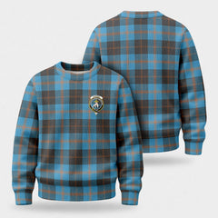 Garden Tartan Crest Sweater