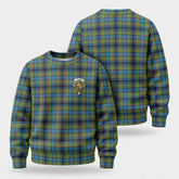 Gillies Ancient Tartan Crest Sweater