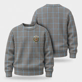 Gladstone Tartan Crest Sweater
