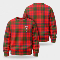 Heron Tartan Crest Sweater