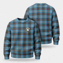 Horsburgh Tartan Crest Sweater