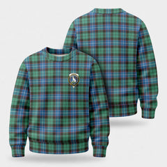 Hunter Ancient Tartan Crest Sweater