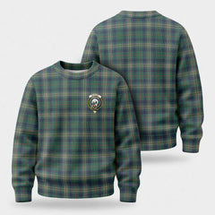 Kennedy Modern Tartan Crest Sweater