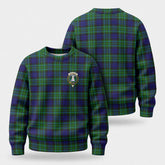 MacCallum Modern Tartan Crest Sweater