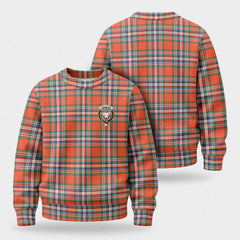 MacFarlane Ancient Tartan Crest Sweater