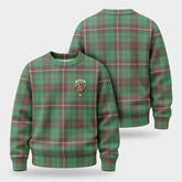 MacKinnon Hunting Ancient Tartan Crest Sweater
