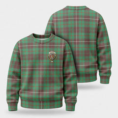 MacKinnon Hunting Ancient Tartan Crest Sweater