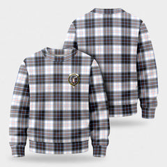 MacRae Dress Modern Tartan Crest Sweater