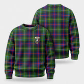 Malcolm (or MacCallum) Tartan Crest Sweater