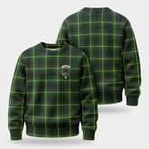 McArthur Modern Tartan Crest Sweater