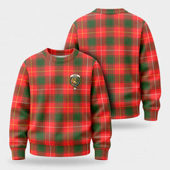 McFie Tartan Crest Sweater