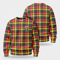 McIndoe Tartan Crest Sweater