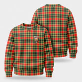 McLachlan Hunting Modern Tartan Crest Sweater