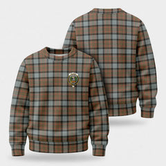 McLaren Weathered Tartan Crest Sweater