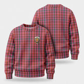 Udny Tartan Crest Sweater