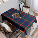 Agnew Modern Tartan Crest Tablecloth