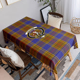 Balfour Modern Tartan Crest Tablecloth