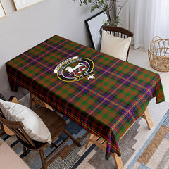 Cochrane Modern Tartan Crest Tablecloth