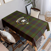 Cunningham Hunting Modern Tartan Crest Tablecloth
