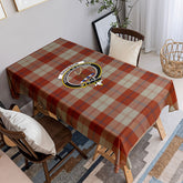 Davidson Dress Dancers Tartan Crest Tablecloth