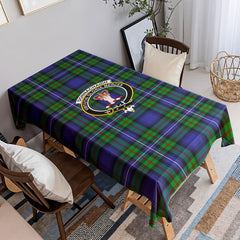 Donnachaidh Tartan Crest Tablecloth