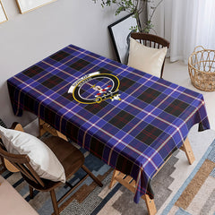 Dunlop Modern Tartan Crest Tablecloth