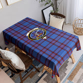 Elliot Modern Tartan Crest Tablecloth