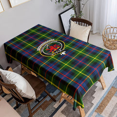 Farquharson Modern Tartan Crest Tablecloth