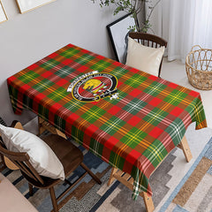 Forrester Tartan Crest Tablecloth