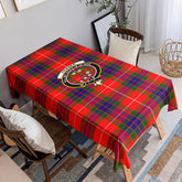 Fraser Tartan Crest Tablecloth