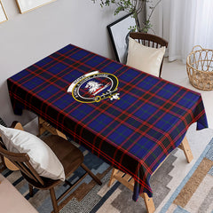 Home Modern Tartan Crest Tablecloth