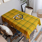 Houston Tartan Crest Tablecloth