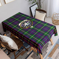 Inglis Modern Tartan Crest Tablecloth