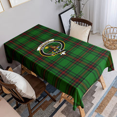Kinloch Tartan Crest Tablecloth