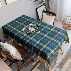 Lamont Ancient Tartan Crest Tablecloth