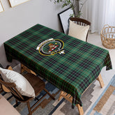 MacAulay Hunting Ancient Tartan Crest Tablecloth