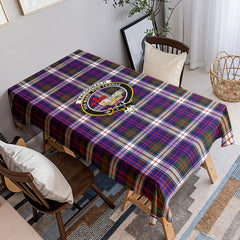 MacDonald Dress Modern Tartan Crest Tablecloth