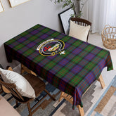MacDonald Tartan Crest Tablecloth