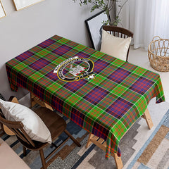MacDonald (Clan Ranald) Tartan Crest Tablecloth