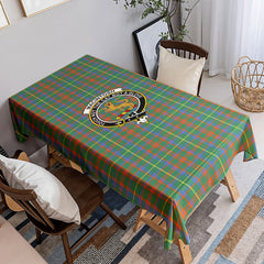 MacIntosh Hunting Ancient Tartan Crest Tablecloth