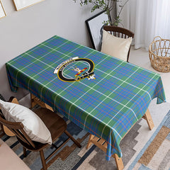 MacIntyre Hunting Ancient Tartan Crest Tablecloth