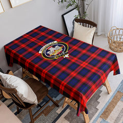 MacLachlan Modern Tartan Crest Tablecloth