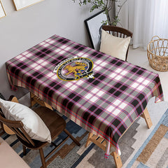 MacPherson Hunting Modern Tartan Crest Tablecloth