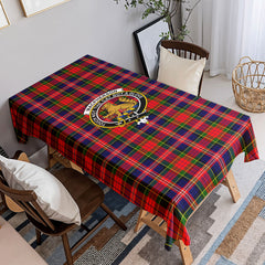 MacPherson Modern Tartan Crest Tablecloth